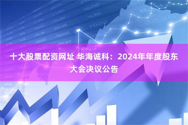 十大股票配资网址 华海诚科：2024年年度股东大会决议公告